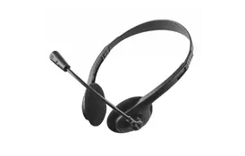Наушники Trust Ziva Chat 3.5mm Black (21517) - Фото