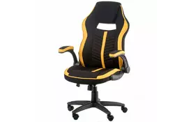 Кресло игровое Special4You Prime black/yellow (000003638) - Фото Кресло игровое Special4You Prime black/yellow (000003638) - Фото