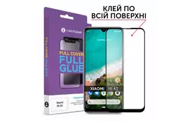 Стекло защитное MakeFuture Xiaomi Mi A3 Black Full Cover Full Glue (MGF-XMA3) - Фото