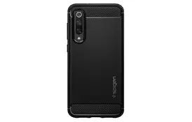 Чехол Spigen для Mi 9 SE Rugged Armor, Matte Black - Фото