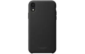 Чехол Spigen для iPhone XR Silicone Fit, Black - Фото