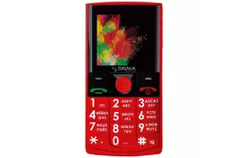 Мобильный телефон Sigma Comfort 50 Solo Red (4827798121528) - Фото