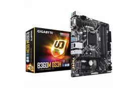 Материнская плата GIGABYTE B360M_DS3H s1151 B360 4xDDR4 M.2 HDMI RGB ATX - Фото
