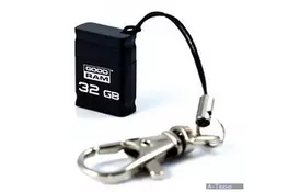 USB флеш накопитель GOODRAM 32GB Piccolo Black USB 2.0 (UPI2-0320K0R11) - Фото
