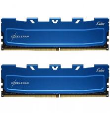 Модуль памяти для компьютера DDR4 16GB (2x8GB) 3000 MHz Blue Kudos eXceleram (EKBLUE4163021AD)