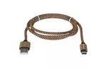 Дата-кабель USB 2.0 AM to Type-C 1.0m USB09-03T PRO gold Defender (87812) 