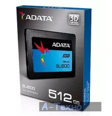 Накопитель SSD 2.5" 512GB ADATA (ASU800SS-512GT-C)
