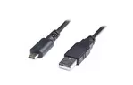 Дата кабель USB 2.0 AM to Micro 5P 0.5m REAL-EL (EL123500001)
