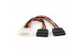 Кабель питания Molex to 2xSATA power 0.3m Cablexpert (CC-SATA-PSY-0.3M) - Фото