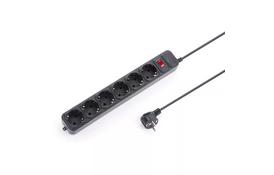 Мережевий фільтр живлення Vinga VB6-5-100 - Фото