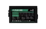 Блок питания AeroCool 600W VX PLUS 600 (4713105962772)