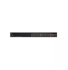 Комутатор Cisco SG550X-24P 24-port Gigabit PoE Stackable Switch (SG550X-24P-K9-EU)