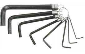 Набор ключей Top Tools шестигранные 2-10мм 8пр.(35D055) - Фото