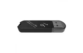 USB флеш накопитель Team 16GB C182 Black USB 2.0 (TC18216GB01)  - Фото