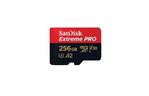 Карта памяти SanDisk  256GB microSDXC C10 UHS-I U3 A2 R170/W90MB/s Extreme Pro V30 + SD
