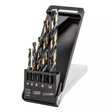 Сверла по металлу Graphite HSS-CNC, 124°, 