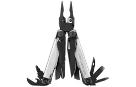 Мультитул LEATHERMAN Surge BLACK&SILVER, чехол MOLLE, картоная коробка (832462) - Фото