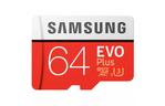 Карта памяти Samsung 64GB microSDXC class 10 UHS-I EVO PLUS (act_MB-MC64GA/RU)