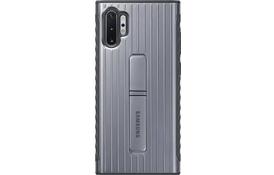 Чехол Samsung Protective Standing Cover для смартфона Galaxy Note 10+ (N975) Silver (EF-RN975CSEGRU)  - Фото