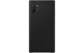 Чехол Samsung Leather Cover для смартфона Galaxy Note 10+ (N975) Black - Фото