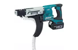 Шуруповерт Makita магазинный с автоматической подачей + кейс (DFR550RFE) - Фото