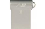 USB флеш накопитель Patriot 8GB AUTOBAHN ultra-compact Silver USB 2.0 (PSF8GLSABUSB)
