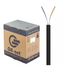 Кабель сетевой OK-Net UTP 305м 2 пары (КПП-ВП (100) 2х2х0,50 / 305)