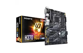 Материнская плата GIGABYTE H370_HD3 s1151 H370 4xDDR4 M.2 HDMI-DVI ATX - Фото
