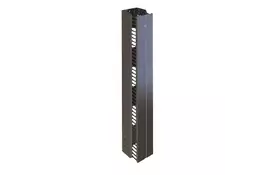 Кабельний організатор Conteg Односторонній Вертикальний 42U (HDWM-VMF-42-25 / 20F-H) - Фото