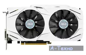 Відеокарта ASUS GeForce GTX1060 6144Mb DUAL OC (DUAL-GTX1060-O6G) - Фото