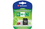 Карта памяти Verbatim 32GB microSDHC class 10 (#44044)