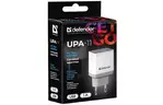 Зарядное устройство Defender UPA-11 white, 1xUSB, 5V / 1A (83548)