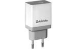 Зарядное устройство Defender UPA-21 white, 1xUSB, 5V / 2.1A (83571)