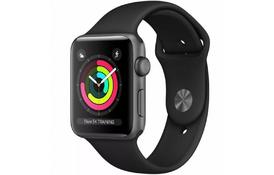 Смарт-часы Apple Watch Series 3 GPS, 38mm Space Grey Aluminium Case with Blac (MTF02GK/A) - Фото