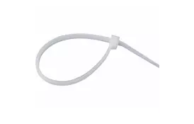 Стяжка Ritar 150мм/4.0мм, белая, 100 шт (CTR-W4150) - Фото