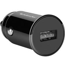Зарядное устройство Defender UCA-12 black, 1xUSB, 5V / 1A (83591)