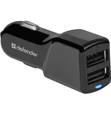 Зарядное устройство Defender UCA-34 2xUSB, 5V / 3.4A (83834)