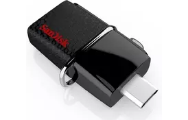 USB флеш накопичувач SANDISK 16GB Ultra Dual Drive OTG Black USB 3.0 (SDDD2-016G-GAM46) - Фото