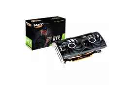 Видеокарта INNO3D GeForce RTX2060 SUPER 8192Mb TWIN X2 OC (N206S2-08D6X-1710VA15L) - Фото