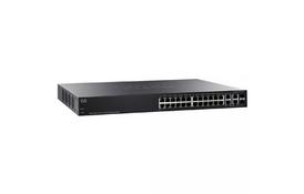 Комутатор мережевий Cisco SF350-24MP-K9-EU - Фото