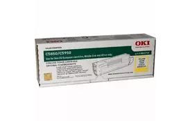 Тонер-картридж OKI C5850/5950 yellow (43865741) - Фото