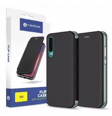 Чехол для моб. телефона MakeFuture Flip Case (Soft-Touch PU) Huawei P30 Black (MCP-HUP30BK)