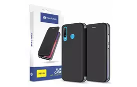 Чехол для моб. телефона MakeFuture Flip Case (Soft-Touch PU) Huawei P30 Lite Black (MCP-HUP30LBK) - Фото