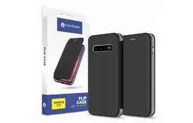 Чехол для моб. телефона MakeFuture Flip Case (Soft-Touch PU) Samsung S10 Black (MCP-SS10BK) - Фото