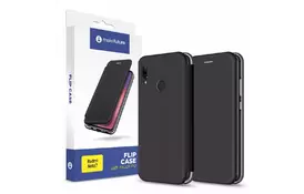 Чехол для моб. телефона MakeFuture Flip Case (Soft-touch PU) Xiaomi Redmi Note 7 Black (MCP-XRN7BK) - Фото