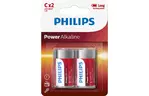 Батарейка Philips Power Alkaline C BLI 2 (LR14P2B/10)