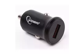 Зарядное устройство GEMBIRD car QC black (MP3A-UC-CAR11) - Фото