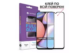 Стекло защитное MakeFuture Samsung A10s Full Cover Full Glue (MGF-SA10S) - Фото