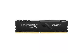 Модуль памяти для компьютера DDR4 4GB 2400 MHz HyperX FURY Black Kingston (HX424C15FB3/4) - Фото