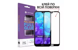 Стекло защитное MakeFuture Huawei Y5 2019 Full Cover Full Glue (MGF-HUY519) - Фото